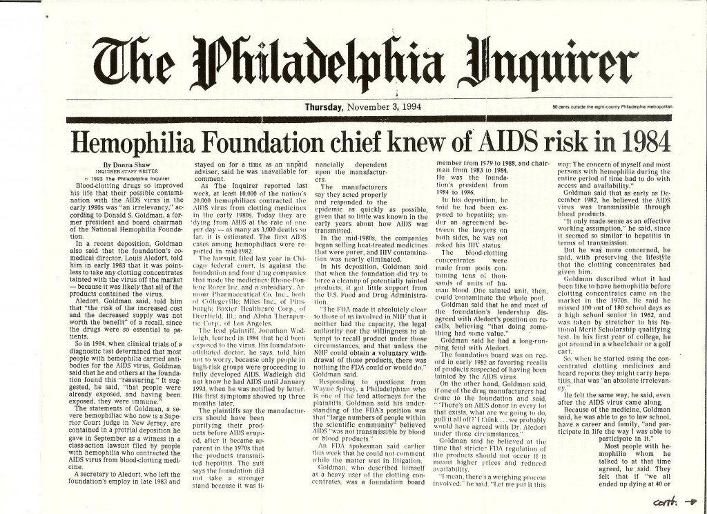 1990's_NHF Chief knew of AIDS