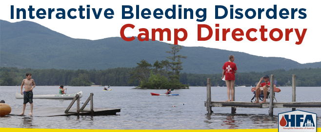 Interactive Bleeding Disorders Camp Directory