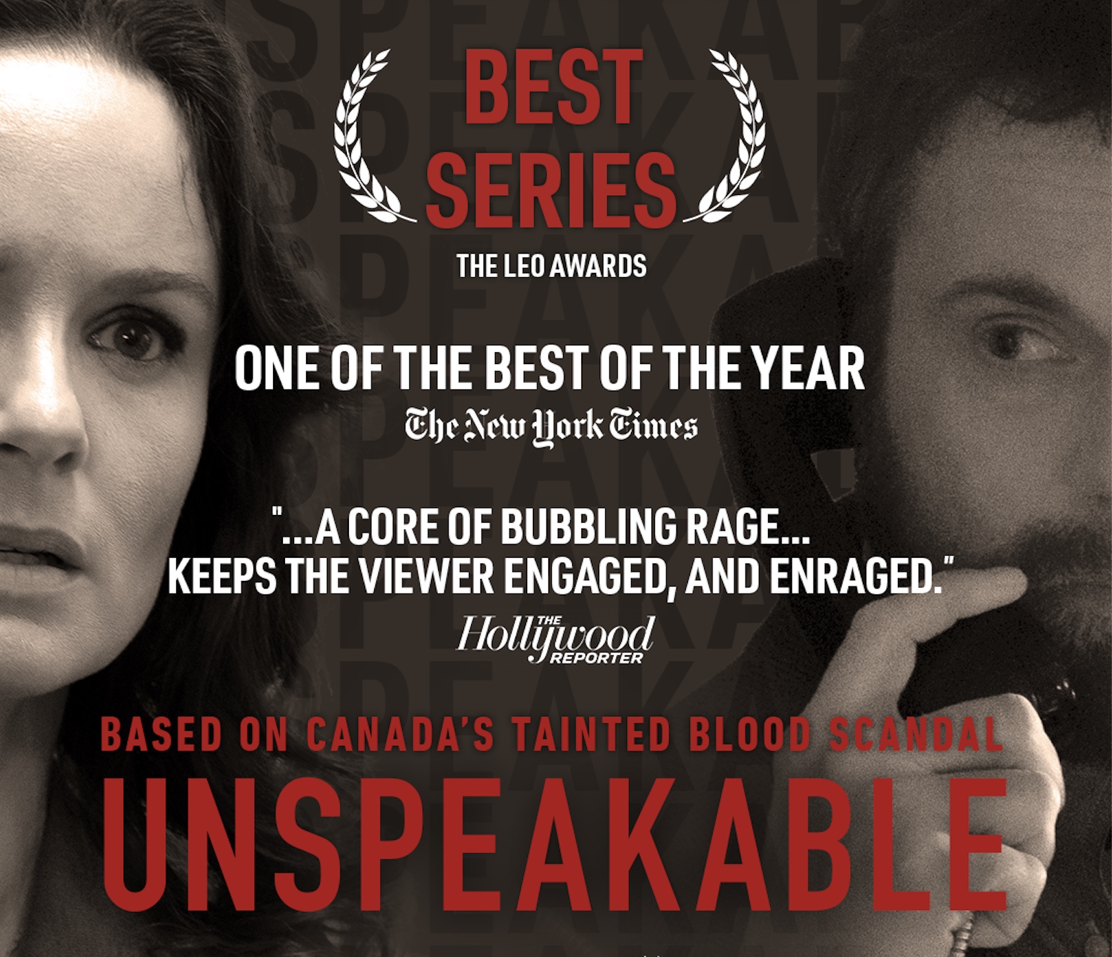 ad for Unspeakable series